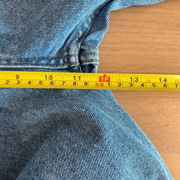 Anthropologie Evidnt Essen Relaxed Jeans Raw Hem Sz 28 Blue - Picture 11 of 12